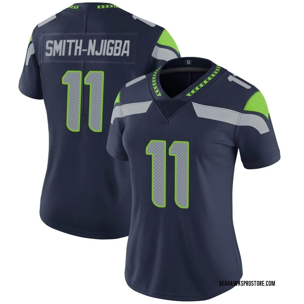 Women's Limited Jaxon Smith-Njigba Seattle Seahawks Navy Team Color Vapor Untouchable Jersey